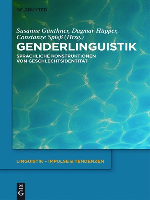 cover image of Genderlinguistik
